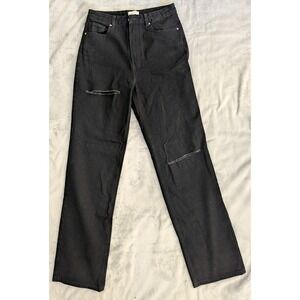 Pacific Sunwear 90s Boyfriend Women's Jeans Size 29 High Rise 100% Cotton Black